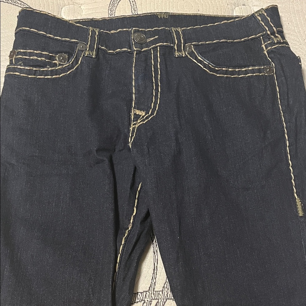 True Religion Dark Blue Jeans - Picture 5 of 7